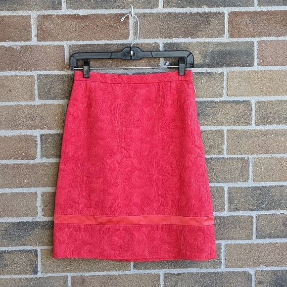 Louis Vuitton Dresses & Skirts - Louis Vuitton Floral Jacquard Skirt